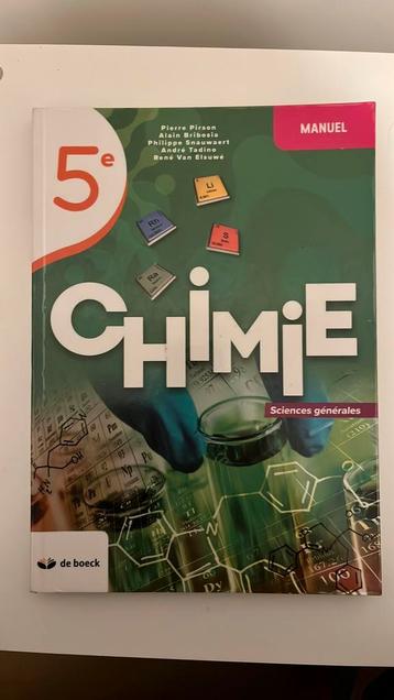 manuel Chimie 5 - sciences generales, Enlèvement ou Envoi, Comme neuf, Chimie
