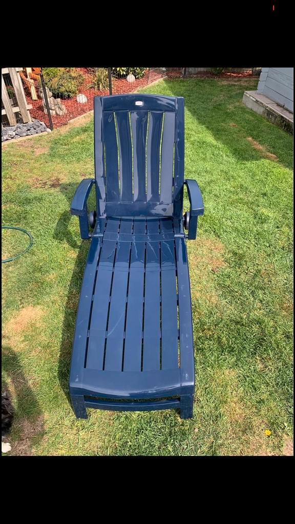 CHAISE LONGUE CONFORTABLE, CHAISE DE JARDIN ALIBERT, Jardin & Terrasse, Chaises longues, Comme neuf, Synthétique, Enlèvement