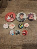 Set van 10 badges inclusief grote Grease, Ophalen of Verzenden