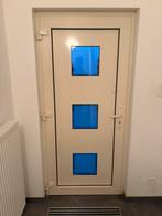 Voordeur in aluminium, Doe-het-zelf en Bouw, Deuren en Vliegenramen, Ophalen, Gebruikt, 80 tot 100 cm, Buitendeur