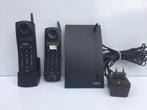 Hagenuk HomeHandy CD+ station met 2 telefoons, Telecommunicatie, Ophalen of Verzenden, Gebruikt, 2 handsets, Stralingsarm