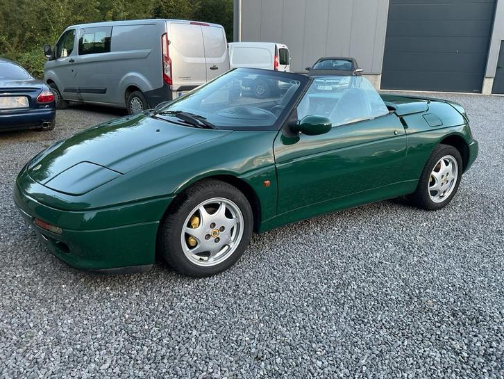 Lotus elan 1600 turbo ancetre, Auto's, Lotus, Particulier, Elan, Benzine, Cabriolet, 2 deurs, Handgeschakeld, Groen, Grijs, Leder
