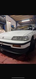 Honda CRX Coupe 1.6-16 DOHC, Auto's, Honda, Stof, Zwart, 4 cilinders, Sportstoelen
