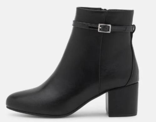 Boots / Bottines noires à talons, Kleding | Dames, Schoenen, Nieuw, Lage of Enkellaarzen, Zwart, Verzenden