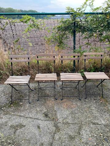 4 bistrostoelen IKEA beschikbaar voor biedingen