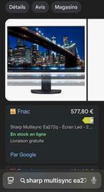 ️ Multisync EA272Q Écran Pro 27”, Neuf, IPS, 5 ms ou plus, Enlèvement
