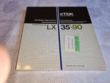 TDK LX 35/90 7" verzegeld magneetband  beschikbaar voor biedingen