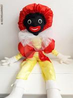 Authentieke HEMA etalage zwarte Piet pop - 105cm, geel/rood, Diversen, Sinterklaas, Verzenden