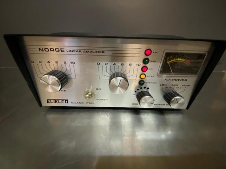 Amplifier Norge 27mc, Telecommunicatie, Zenders en Ontvangers, Gebruikt, Zender en Ontvanger, Ophalen