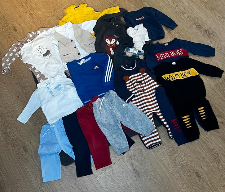 Pakket jongenskledij, Kinderen en Baby's, Babykleding | Baby-kledingpakketten, Zo goed als nieuw, Maat 74, Ophalen
