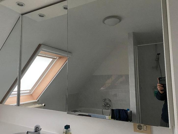 Spiegelkast badkamer, Maison & Meubles, Salle de bain | Meubles de Salle de bain, Utilisé, Armoire à miroir, 100 à 150 cm, 100 à 150 cm