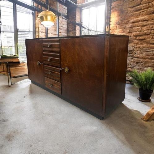 Vintage art deco dressoir / buffetkast / kast, Antiek en Kunst, Antiek | Overige Antiek, Ophalen of Verzenden