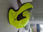 Motorhelm HJC fluo geel, HJC, Systeemhelm, Heren, Tweedehands