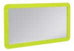 Spiegel 120x80. Met groene  omkadering., Huis en Inrichting, Ophalen, Zo goed als nieuw
