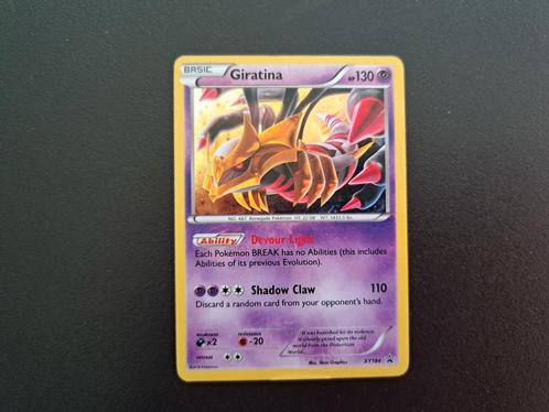 Giratina black star promo holo, Hobby en Vrije tijd, Verzamelkaartspellen | Pokémon, Gebruikt, Losse kaart, Foil, Ophalen of Verzenden
