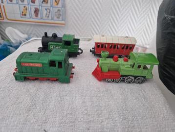 Lot de train Matchbox/ Majorette, Enlèvement ou Envoi, Utilisé, Autres types