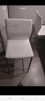 4 chaises hautes, Enlèvement, Utilisé, Industriel, Blanc