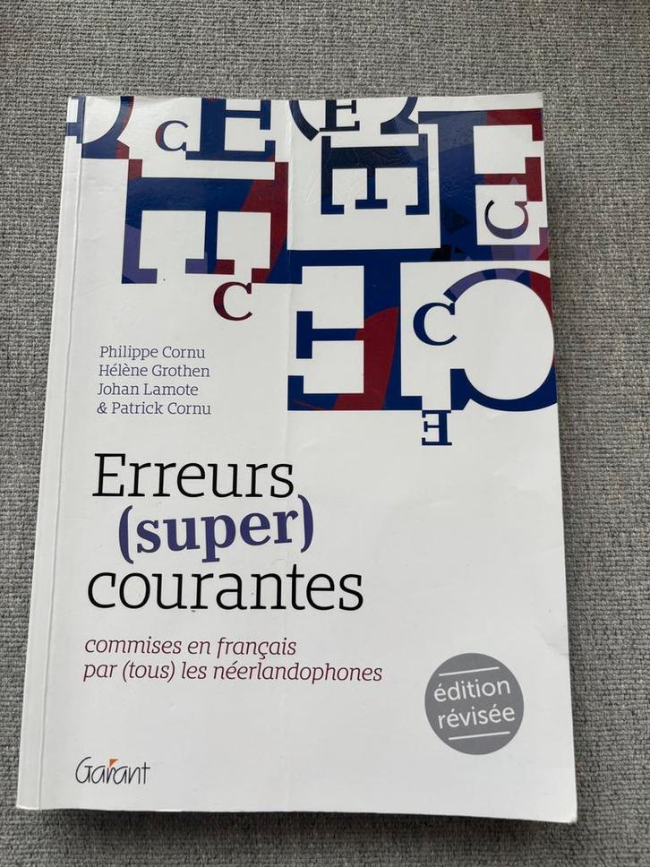 Hélène Grothen - Erreurs (super) courantes, Boeken, Taal | Frans, Gelezen, Ophalen of Verzenden