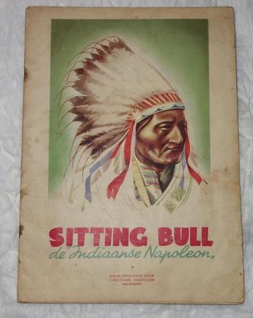 Prentenalbum Sitting Bull (Chocolade Matougin). beschikbaar voor biedingen