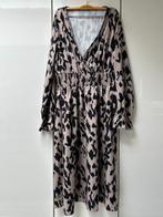 Shein beige en zwarte jurk - Maat 44, Kleding | Dames, Jurken, Beige, Maat 42/44 (L), Ophalen of Verzenden, Zo goed als nieuw
