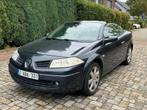 Renault Megane cabriolet 1.6 benzine, airco, 07.2007, Auto's, Renault, Voorwielaandrijving, 4 zetels, Parkeersensor, Zwart