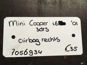 Mini Cooper Cabrio 1.6 2005  Airbag Rechts  7056934 beschikbaar voor biedingen