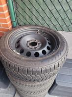 Bmw stalen velgen 4*120 winterbanden bridgestone, Auto-onderdelen, Ophalen, Gebruikt, 16 inch, Winterbanden