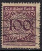 Duitsland 1923 - Yvert 336 - Deutsches Reich met cijfer (ST), Timbres & Monnaies, Timbres | Europe | Allemagne, Affranchi, Envoi
