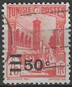 Tunesie 1928 - Yvert 158 - Halfaouine Moskee Tunis (ST), Timbres & Monnaies, Timbres | Afrique, Affranchi, Envoi, Autres pays