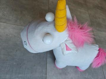 Knuffel eenhoorn  unicorn Agnes Minions, Kinderen en Baby's, Speelgoed | Knuffels en Pluche, Ophalen of Verzenden, Zo goed als nieuw