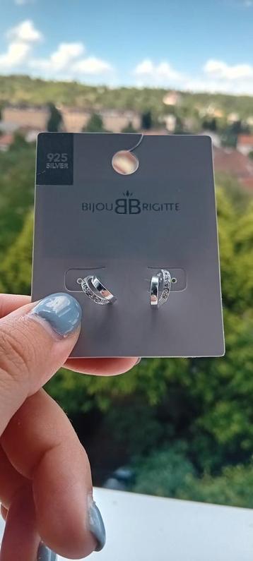 Boucles d'oreilles en argent, Enlèvement ou Envoi, Comme neuf