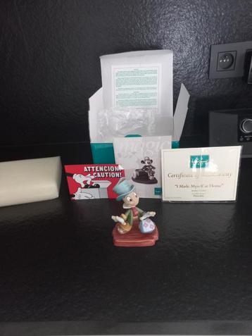 Jiminy Cricket, WDCC, parfait état. Avec boîte et certificat, Enlèvement ou Envoi, Neuf