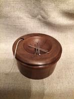 Pot à pin/pot à laine en bois antique, Enlèvement ou Envoi