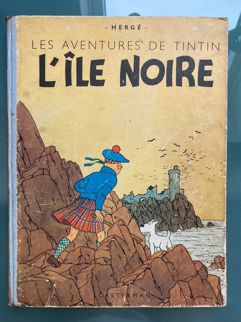 BD L’île noire - Les aventures de Tintin - 1944, Livres, BD