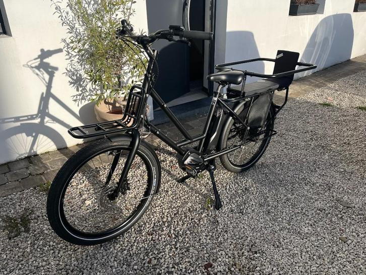 Elektrische bakfiets “Veloe”– 2 kinderen –743 km, Fietsen en Brommers, Fietsen | Bakfietsen, Zo goed als nieuw, Overige merken