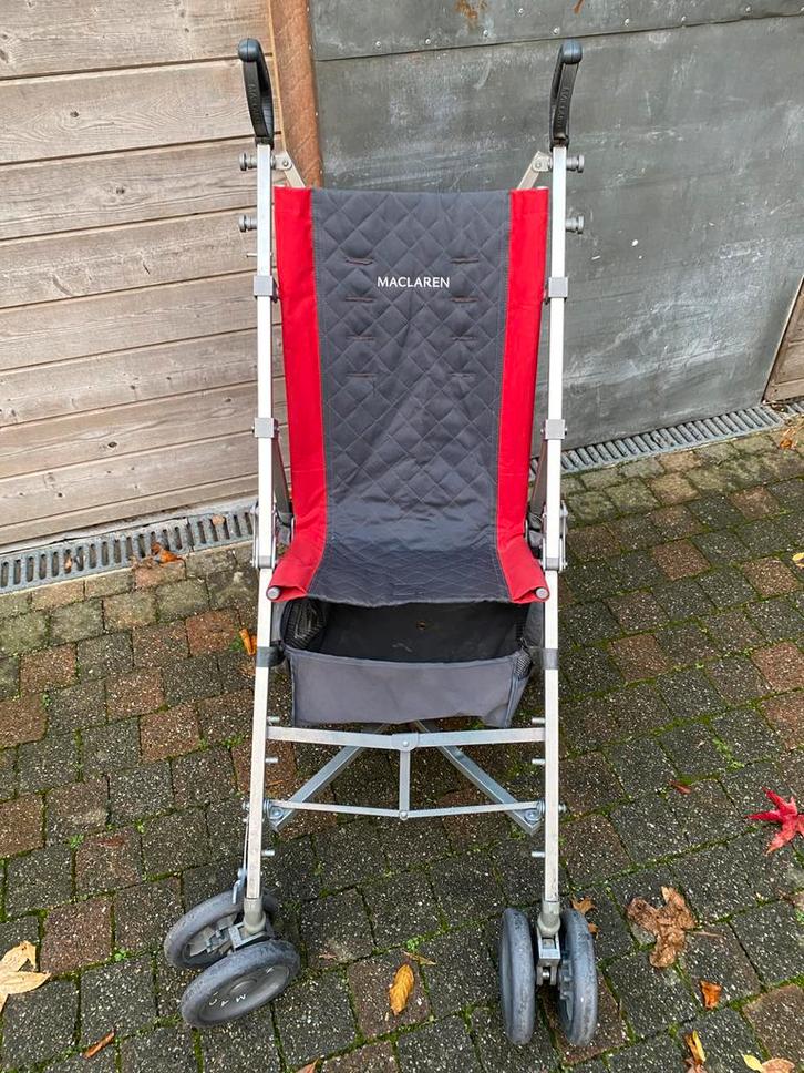 Maclaren major elite buggy, Kinderen en Baby's, Buggy's, Gebruikt, Maclaren, Regenhoes, Verstelbare rugleuning, Zonnekap, Ophalen of Verzenden
