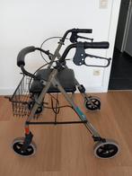 Rollator inclusief mandje en wandelstok, Ophalen, Zo goed als nieuw