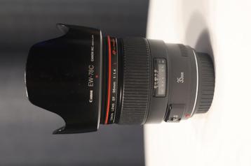 Canon EF 35 mm f/1.4 L USM beschikbaar voor biedingen