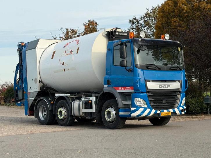 DAF CF 290 FAUN VARIOPRESS/TERBERG LOADER! (bj 2016), Auto's, Vrachtwagens, Bedrijf, Te koop, DAF, Diesel, Euro 6, Automaat, BTW verrekenbaar