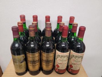 15x Saint-Emilion '70-'80 (8€/fles) beschikbaar voor biedingen