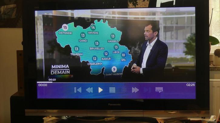 téléviseur Panasonic diagonale 106 cm ( 42 pouces ), Audio, Tv en Foto, Televisies, Gebruikt, LCD, 100 cm of meer, Full HD (1080p)
