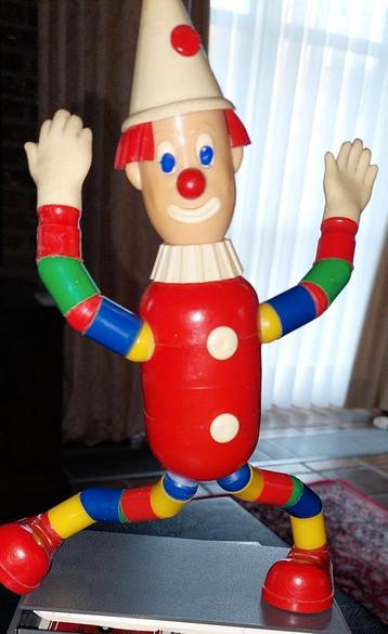 Vintage 1950s Clown Toy Merit Safe Play Nursery Toy J&LR LTD beschikbaar voor biedingen