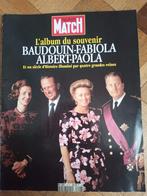 Paris match l album souvenir Baudoin Fabiola Albert Paola, Boeken, Ophalen of Verzenden