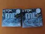 Cassettes/ lot 2x TDK MD COOL 74, Cd's en Dvd's, Cassettebandjes, 2 t/m 25 bandjes, Overige genres, Ophalen of Verzenden, Nieuw in verpakking