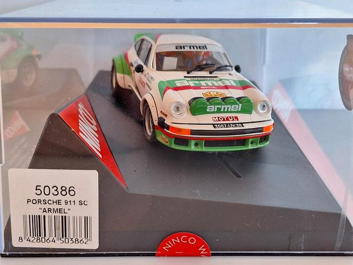Ninco Porsche 911 SC Armel Ref Nr 50386, Kinderen en Baby's, Speelgoed | Racebanen, Nieuw, Racebaan, Elektrisch, Overige merken