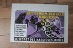 filmaffiche Het geheim der gele narcissen 1961 filmposter, Collections, Posters & Affiches, Comme neuf, Cinéma et TV, Enlèvement ou Envoi