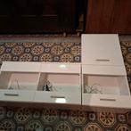 hangkastjes met glas, Ophalen, Gebruikt, Glas