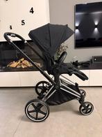 Cybex Priam 4 (chrome noir), Autres marques, Tige de poussée réglable, Comme neuf, Enlèvement