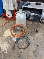 grote brander en Gassoldeerbrander + Inclusief, Doe-het-zelf en Bouw, Dakpannen en Dakbedekking, Overige materialen, Overige kleuren