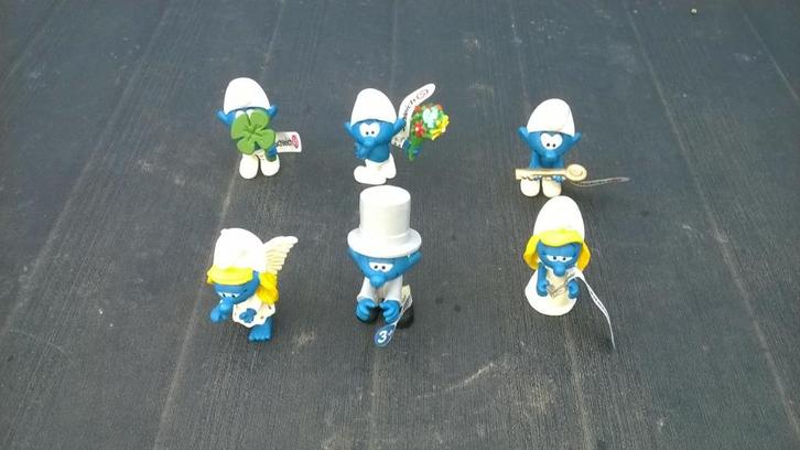 Volledige Smurfenset 2017, Verzamelen, Smurfen, Gebruikt, Poppetje, Figuurtje of Knuffel, Overige Smurfen, Ophalen of Verzenden